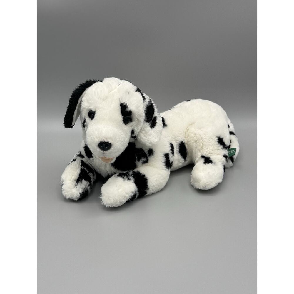 1995 Bravo By Mary Meyer Dalmatian Plush Realistic Stuffed Animal 12” Vintage